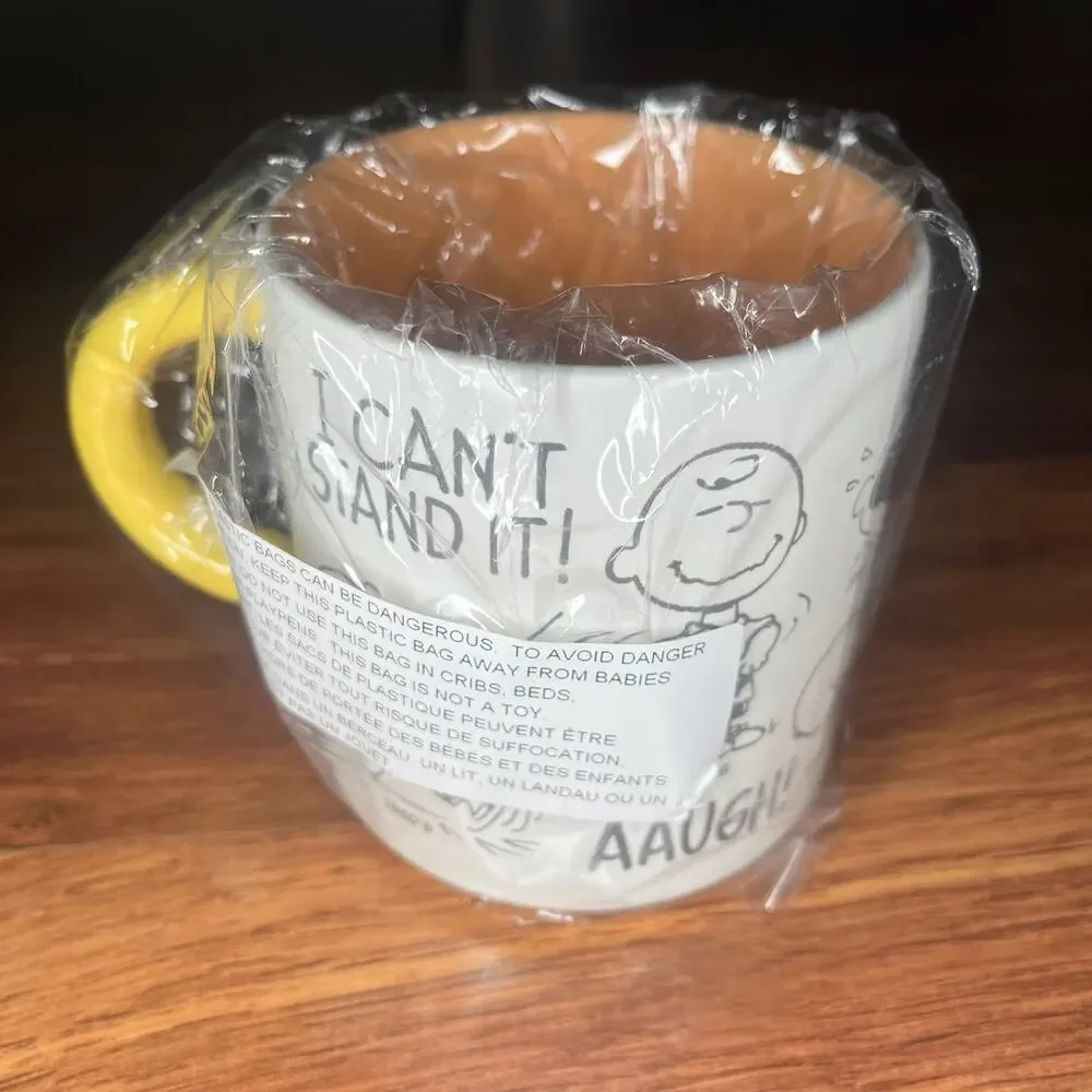 NEW Hallmark Peanuts 75th Anniversary Charlie Brown Through the Decades Mug